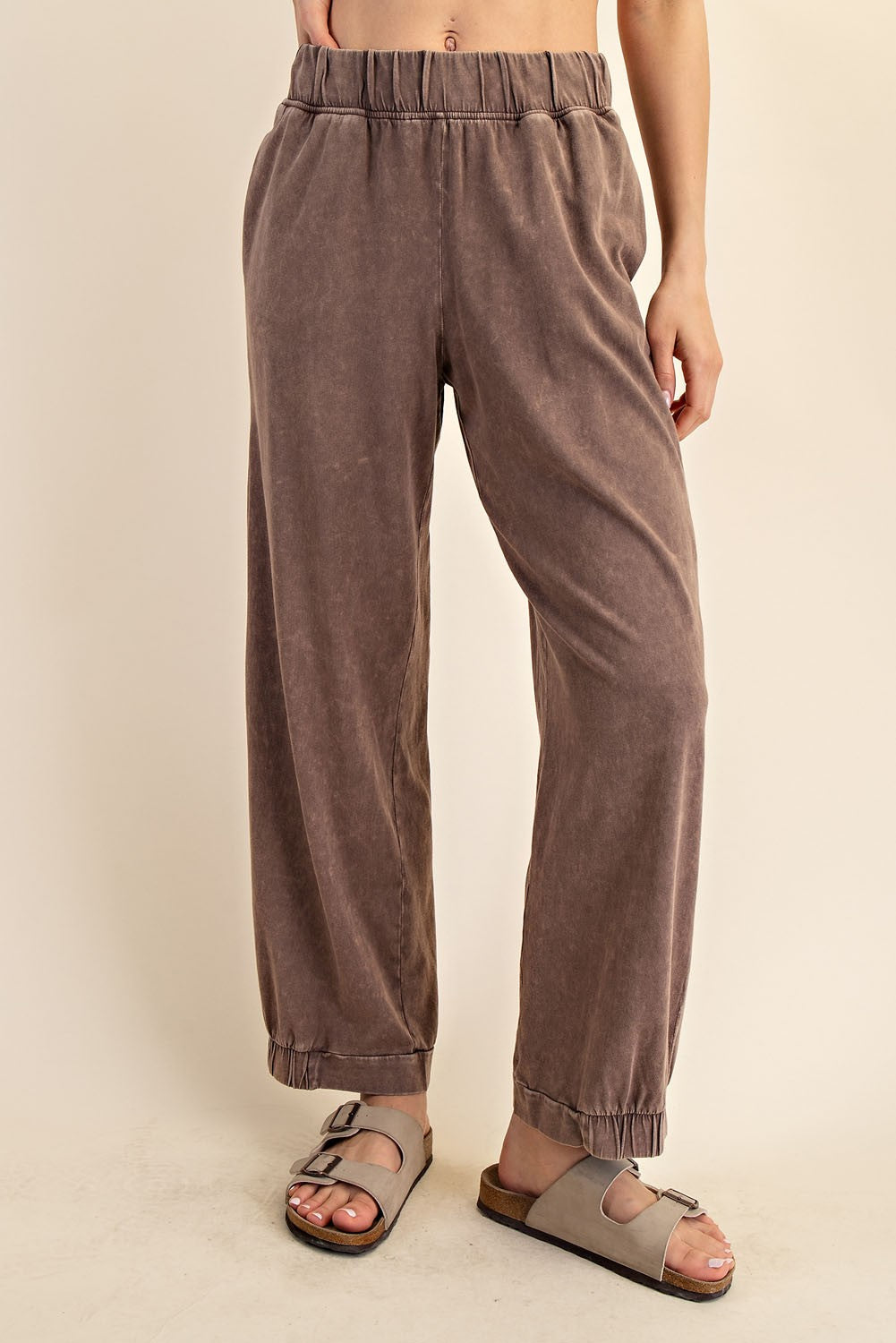 Mineral Wash Cotton Lounge Pant
