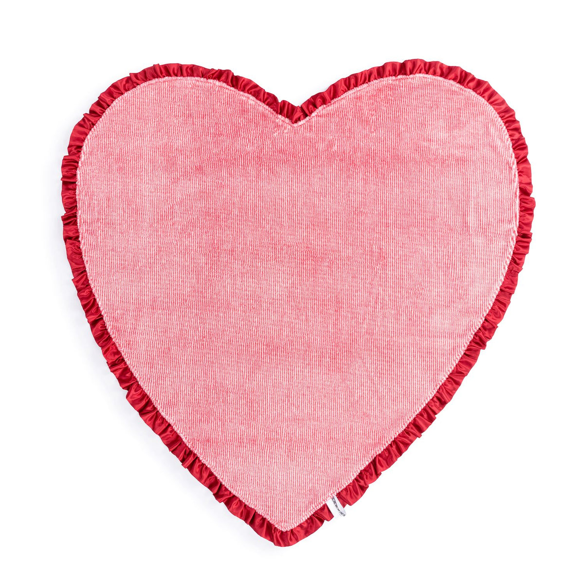 Wrapped in Love Red Heart Shaped Baby Blanket