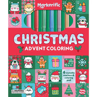 Christmas Advent Coloring Book