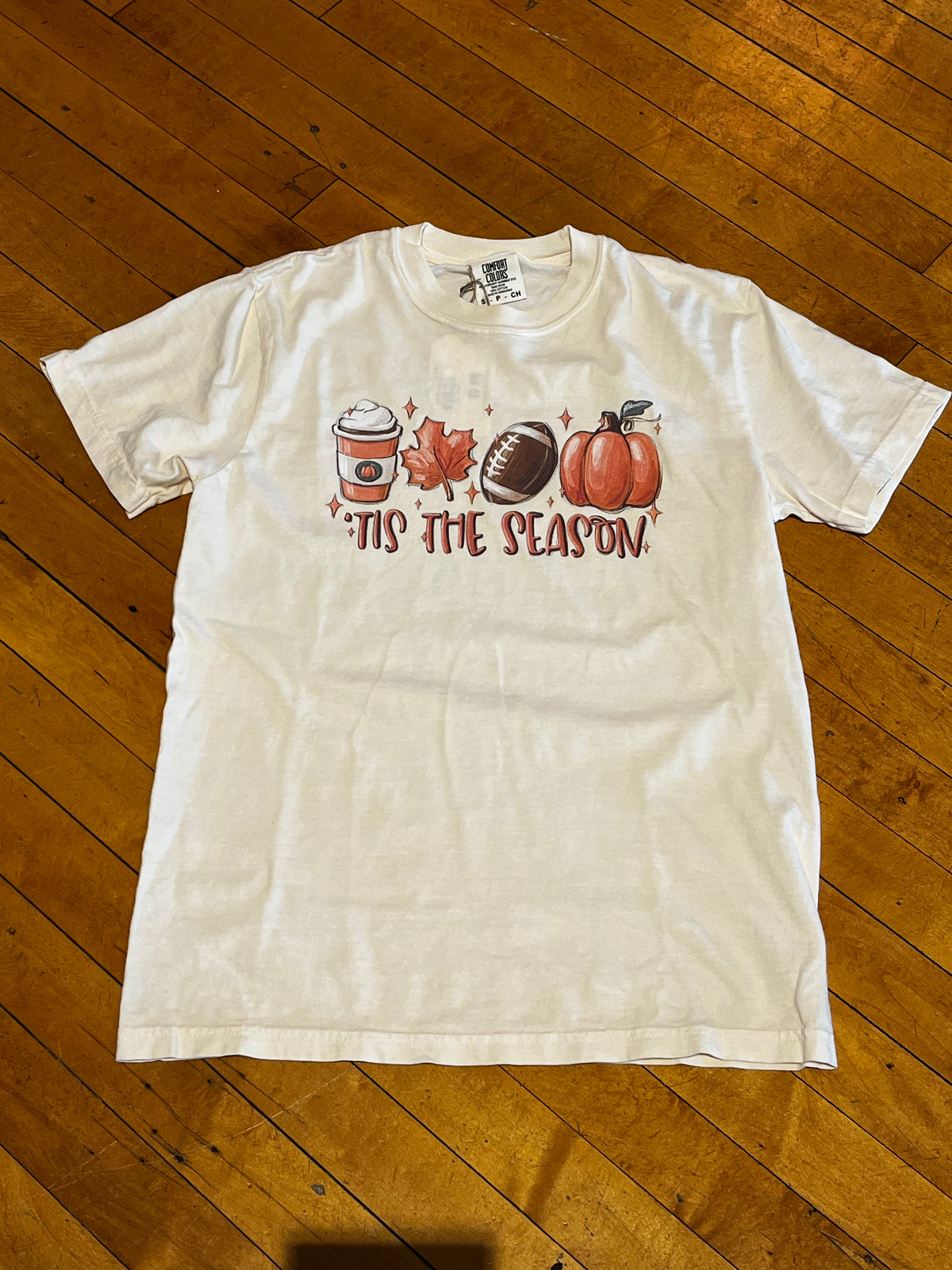Short Sleeve Fall Tis' The Season T-Shirt
