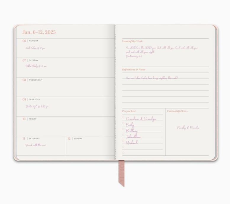 2025 Wonderfully Made Weekly Pocket Planner