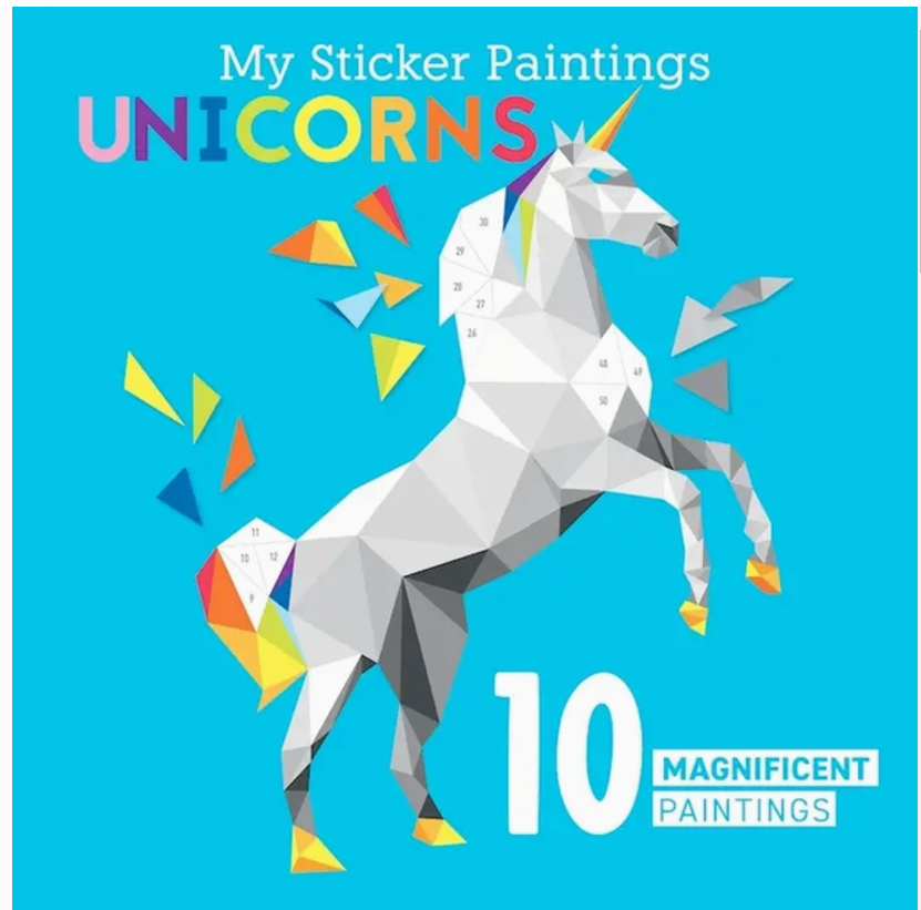 Activity Book - My Sticker Paintings: Unicorns
