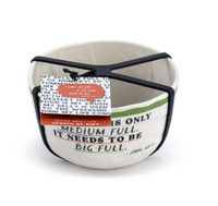 Big Full Melamine Snack Bowl