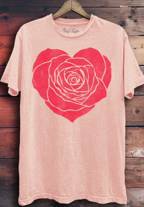 Rose flower motif short sleeve cardigan
