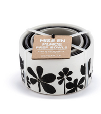 Nesting Prep Bowls Bold Floral
