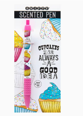 Cupcake Scented Pen Carded