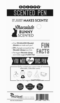 Chocolate Easter Bunny Scented Pen Carded