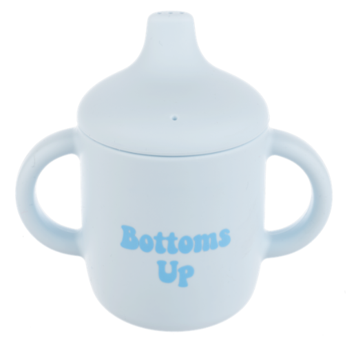 Silicone Sippy Bottoms Up Cup