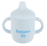 Silicone Sippy Bottoms Up Cup