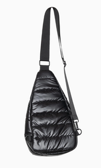 Metallic Crossbody Sling Bag