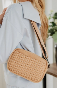 Woven Crossbody Bag