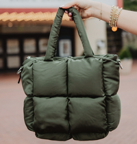 Mini Puffer Tote Bag