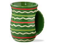 Festive Stripe Handwarmer Mug