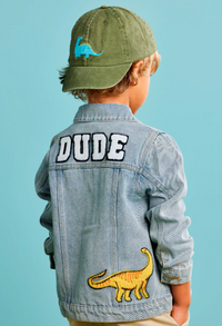 Kids Denim Patch Jean Jacket