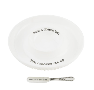 Cheese Ball Dish Set