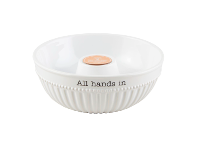 All Hands In Serving Bowl