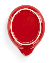 Red Christmas Tree Ceramic Spoon Rest