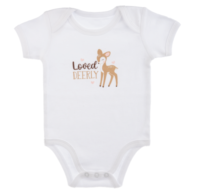 Flurry Reindeer Diaper Shirt