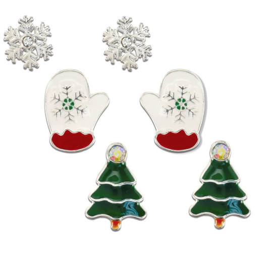 Holiday Trio Earrings