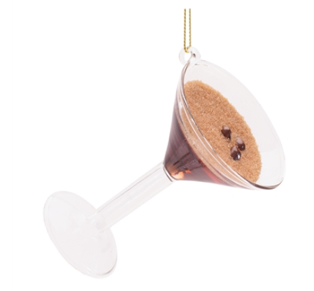 Chocolate Martini Ornament