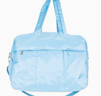 Puffer Weekender Bag w/ Pass-Thru Slip