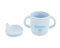 Silicone Sippy Bottoms Up Cup