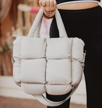Mini Puffer Tote Bag