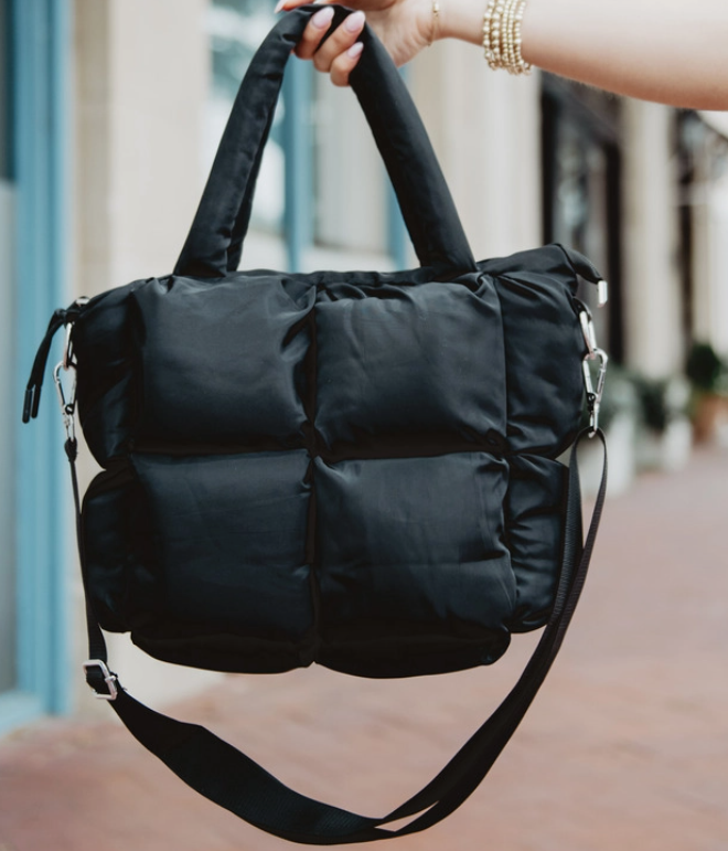 Mini Puffer Tote Bag
