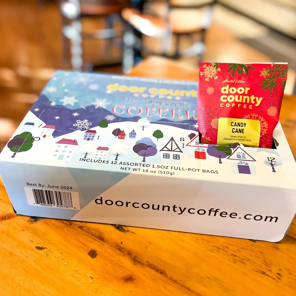 Door County 12 days of Coffee Advent Calender