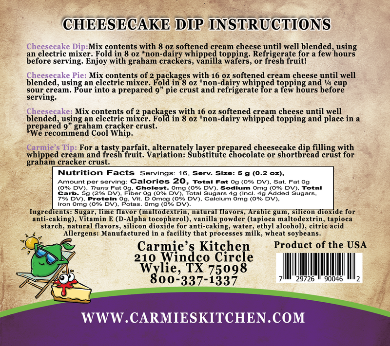 Carmie’s Kitchen Dip Mixes