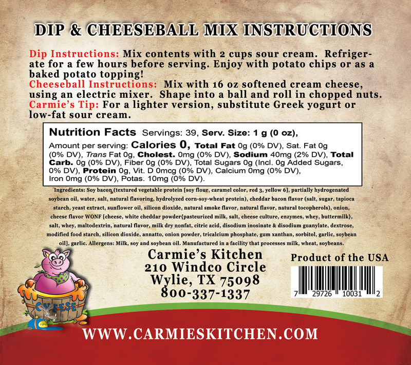 Carmie’s Kitchen Dip Mixes