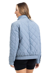 Sporty Diamond Quilted Jacket