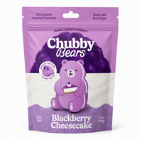 Chubby Bears Blackberry Cheesecake Gummy Bears - 4.2oz