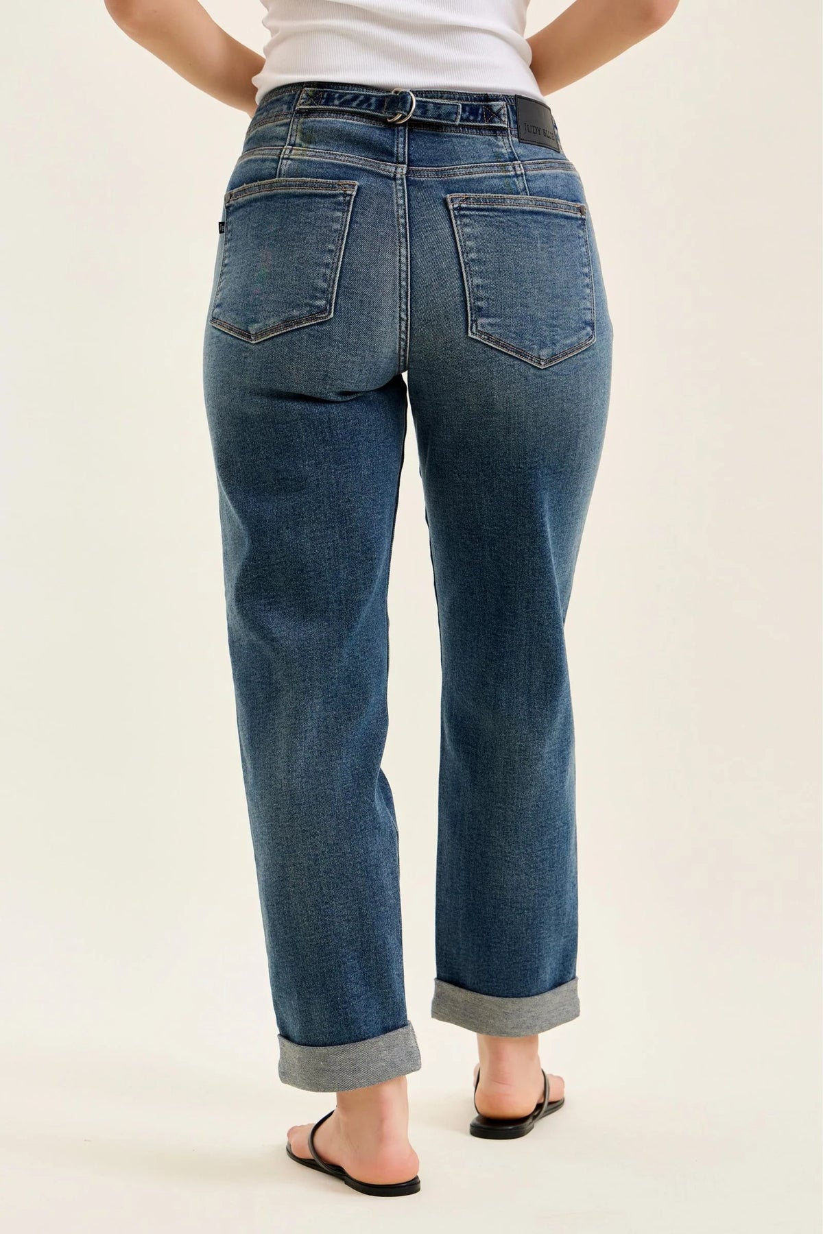 Judy Blue Midrise Boyfriend Jean