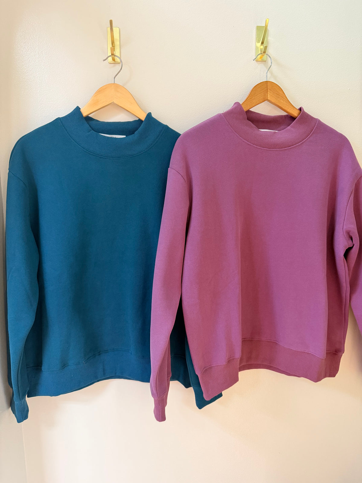 Mock Neck Sweatshirt