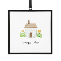 Happy Home Suncatcher - 3x3in