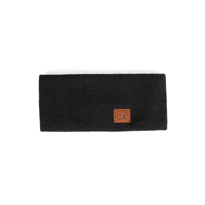 C.C Heather Knit Plain Head Wrap