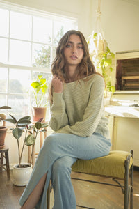 Twist Back Oversized Sweater