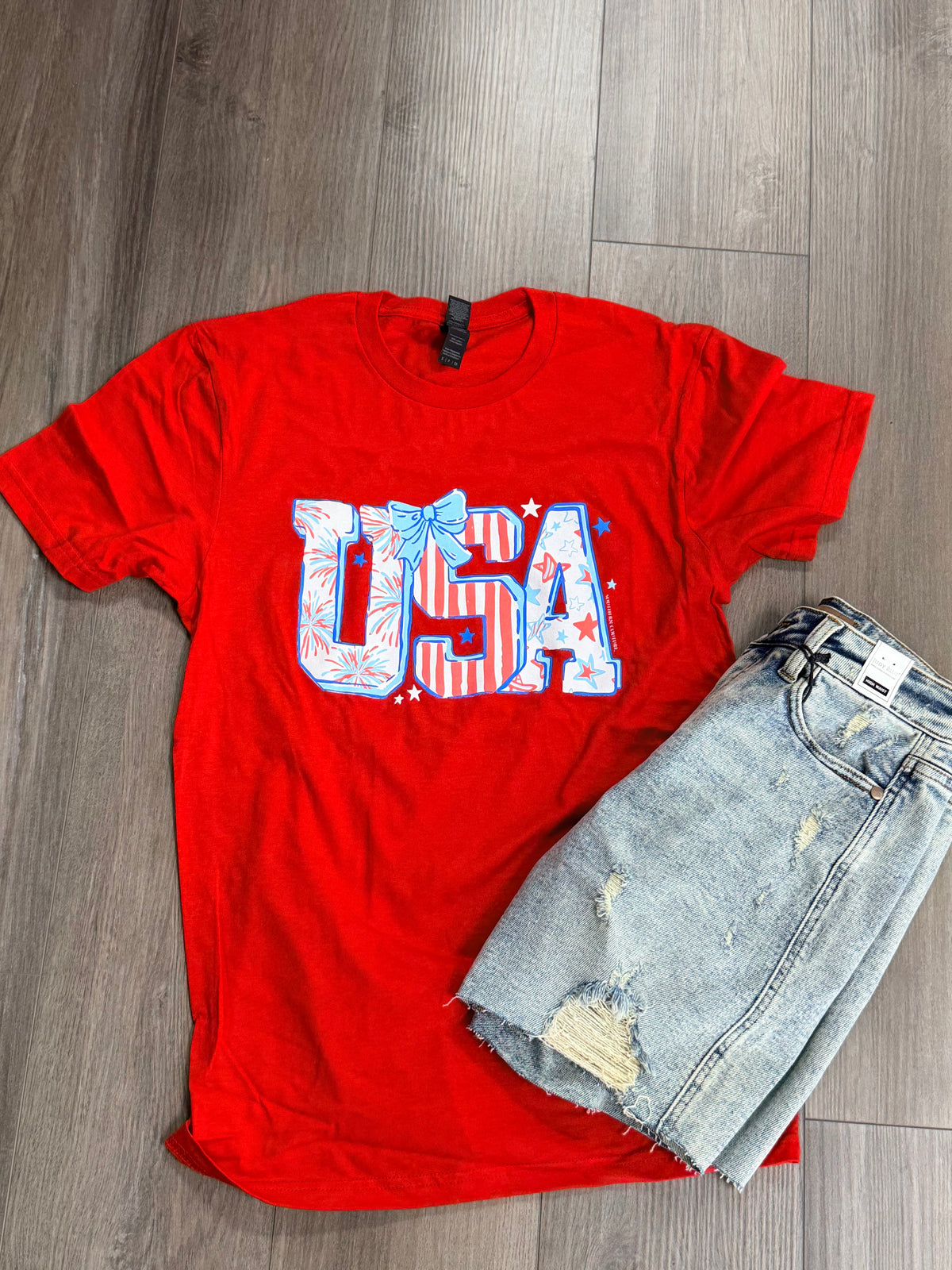 Short Sleeve USA Graphic Tee