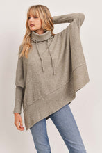 Load image into Gallery viewer, Long Sleeve Turtleneck Oversized Top
