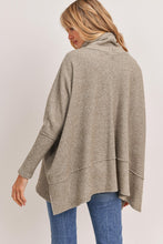 Load image into Gallery viewer, Long Sleeve Turtleneck Oversized Top
