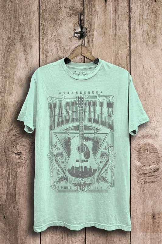 Short Sleeve Nashville Graphic T-Shirt