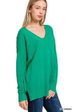 Load image into Gallery viewer, Viscose Front Seam Sweater
