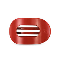 TELETIES Round Flat Hair Clip Medium