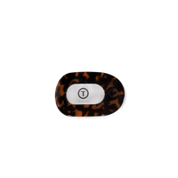 Tortoise | Tiny | Flat Round Hair Clip