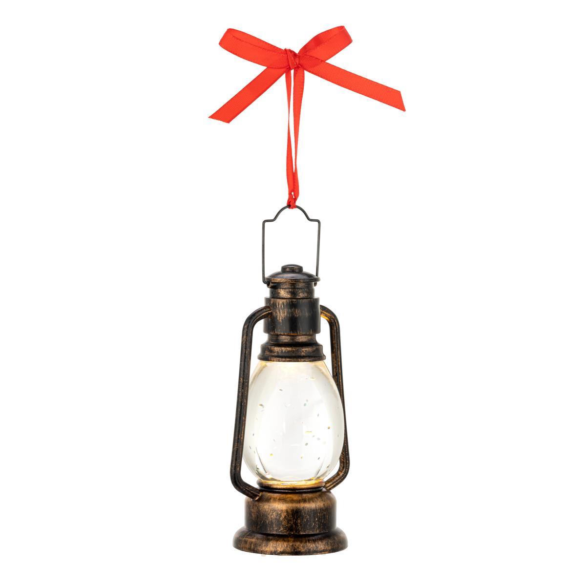 Santa's Magic Lantern Ornament