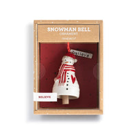Red Heart Mini Bell Ornament