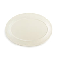 Green Pine Bamboo Large Melamine Oval Platter