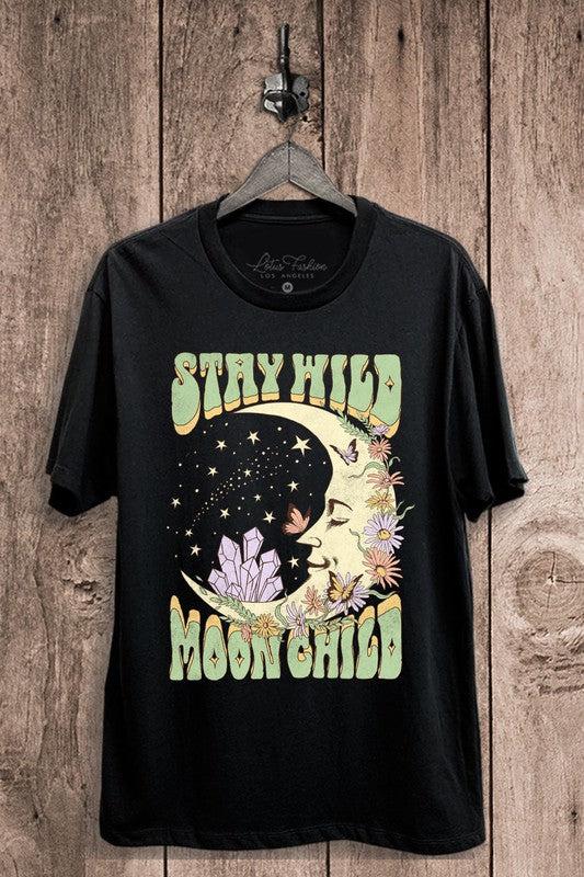 Short Sleeve Stay Wild Plus T-Shirt