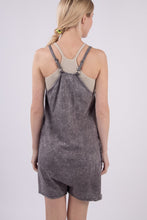 Load image into Gallery viewer, Casual Sleeveless Washed Knit Romper

